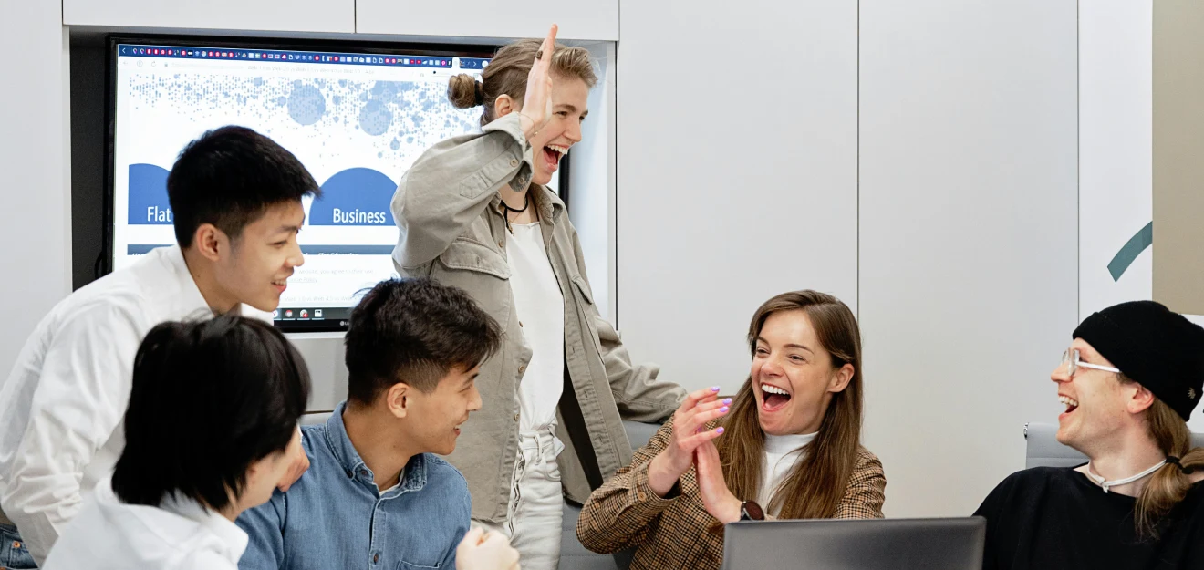 Aventude-team i samarbete