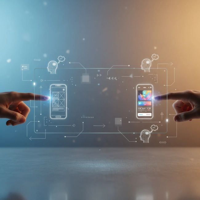 Illustration av UX/UI